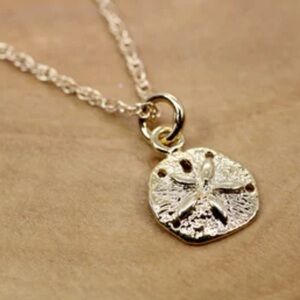 NWT gold Sandollar necklace